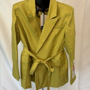 Women's Blazer size L light green